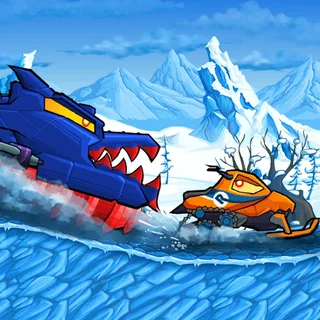 Car Eats Car: Winter Adventure unblocked